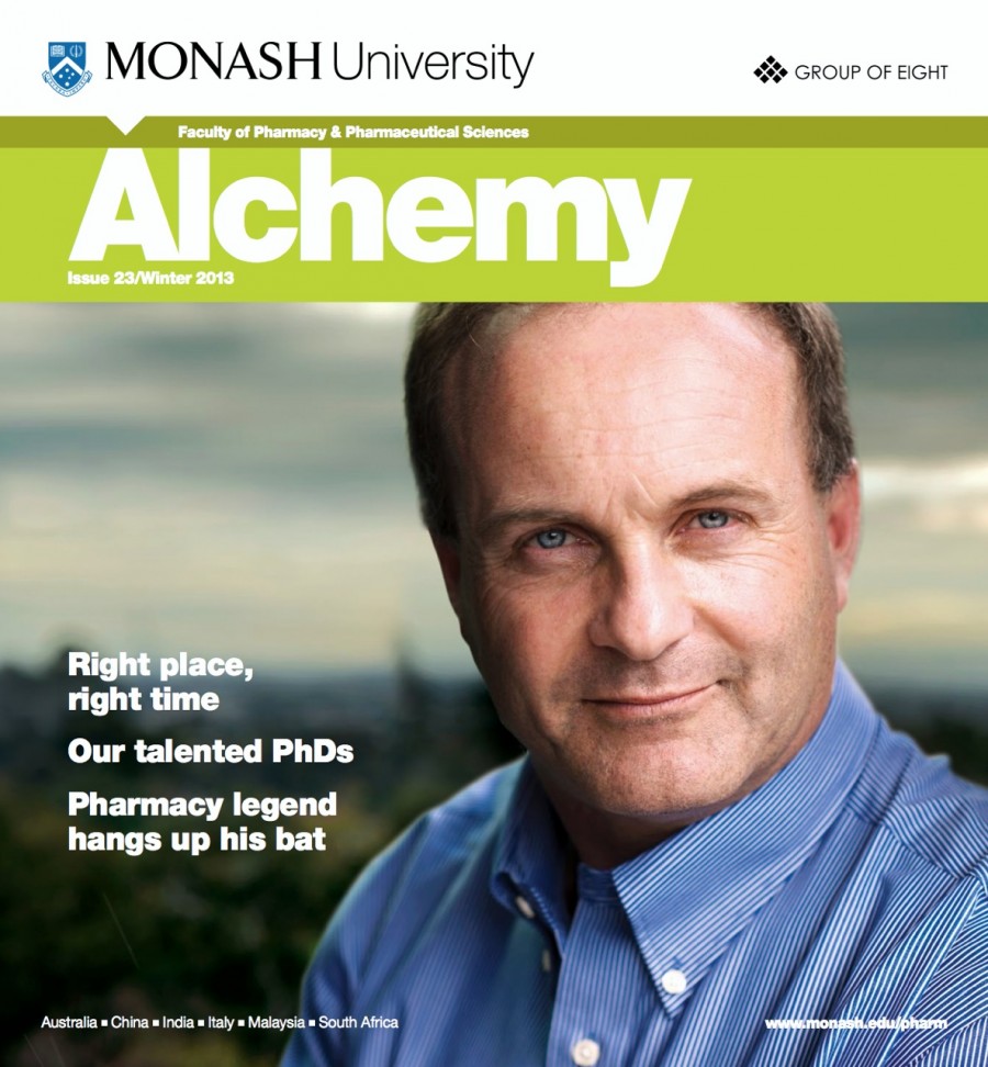 Monash Alchemy Mag Winter 2013 cover