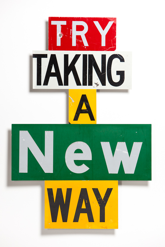 TRY TAKING A NEW WAY - Alan James 2011